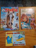 3  kinderboekjes    Stella,Winx en droppie water., Boeken, Eén comic, Ophalen, Zo goed als nieuw, Amerika