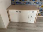 Tienerkamer met bed en bureau/ kast Vroomshoop Linea, Ophalen, 85 tot 100 cm, Gebruikt, Matras