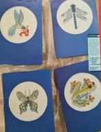 6 borduurpatroontjes o.a kikker, kolibrie, vlinder, Ophalen, Nieuw, Handborduren, Patroon