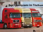 MAN vrachtwagen test folder met Scania & Volvo, Boeken, Auto's | Folders en Tijdschriften, Ophalen of Verzenden, Zo goed als nieuw