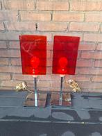 plexiglas tafellamp, UFO, space age pop, DLG,, Huis en Inrichting, Lampen | Tafellampen, Ophalen of Verzenden, Minder dan 50 cm