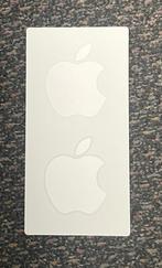 2 witte APPLE stickers, Ophalen of Verzenden, Nieuw, Overige typen