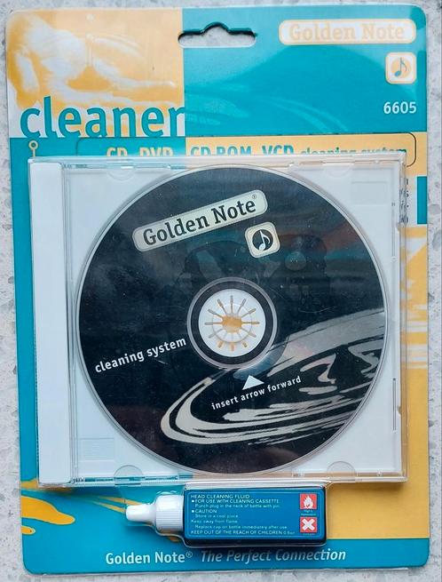 CD  DVD, CD-ROM, VCD lensreiniger cleaning system, Computers en Software, Overige Computers en Software, Nieuw, Ophalen of Verzenden