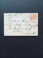 Italië 1883 Bari naar Napels, Verzenden, Envelop