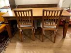 Tafel en stoelen, Huis en Inrichting, Tafels | Eettafels, Ophalen, Gebruikt, 50 tot 100 cm, Vijf personen of meer
