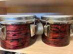 Vintage bongo's, Muziek en Instrumenten, Percussie, Ophalen, Gebruikt, Trommel