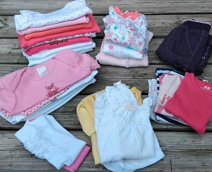 Baby romper kledingpakket ~ Maat 74/80 ~ 31 Stuks, Kinderen en Baby's, Babykleding | Baby-kledingpakketten, Gebruikt, Maat 74