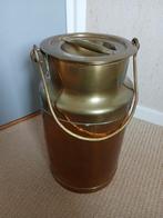 koperen melkbus, Ophalen, Koper