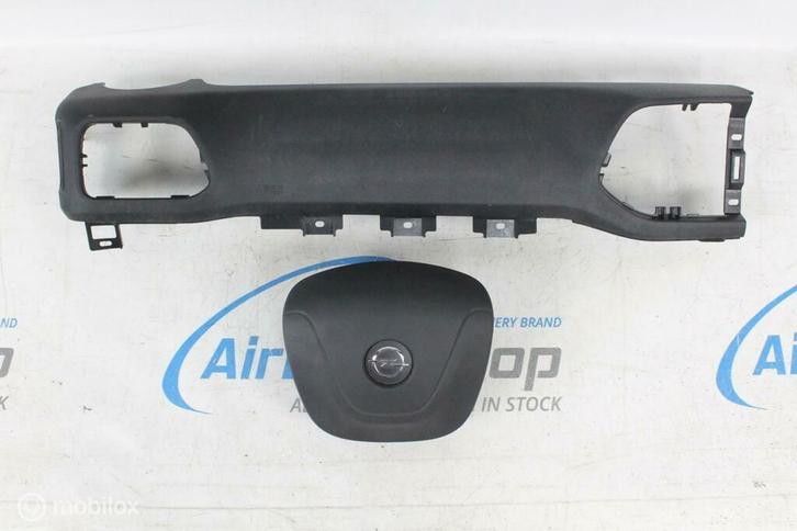 Airbag set - Paneel zwart Opel Movano (2021-heden), Auto-onderdelen, Dashboard en Schakelaars, Gebruikt, Ophalen of Verzenden