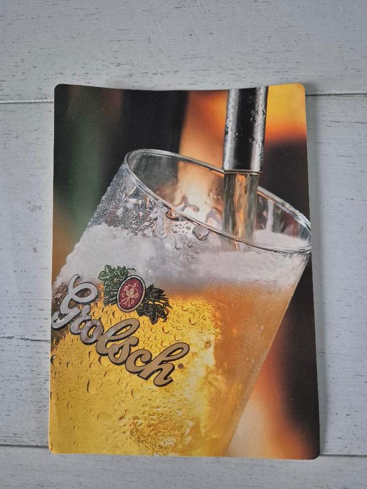 Te koop: Grolsch foto sticker / plaat, Kerst cadeau, Verzamelen, Biermerken, Nieuw, Overige typen, Grolsch, Ophalen of Verzenden