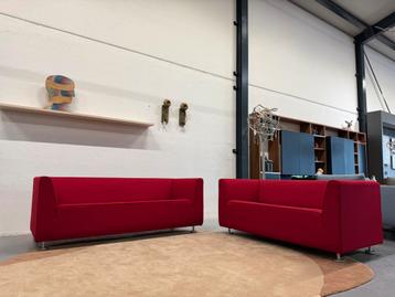 Nieuw Gelderland 4800 Bank 2,5 2 Zits & 2 Fauteuils rood beschikbaar voor biedingen