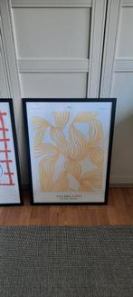 Desenio Gele Poster - Tourbillons Jaunes Chauds, Ophalen, Minder dan 50 cm, Oorspronkelijke maker, Zo goed als nieuw