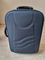 Blauwe koffer handbagage, Ophalen, 50 tot 60 cm, Zo goed als nieuw, 35 tot 45 cm