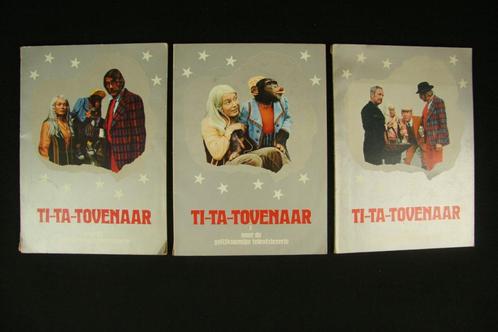 Ti-Ta- Tovenaar boeken deel 1 t/m 3 (1972), Boeken, Kinderboeken | Jeugd | onder 10 jaar, Gelezen, Fictie algemeen, Ophalen of Verzenden