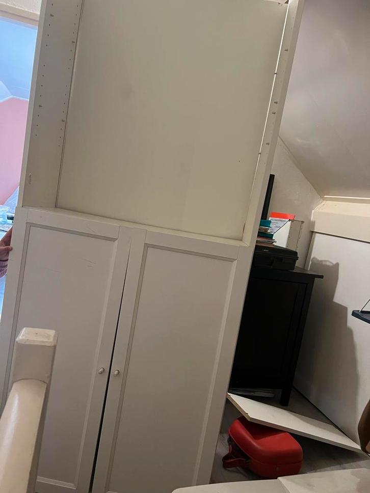 Ikea Pax kast met deuren en planken, Huis en Inrichting, Kasten | Kledingkasten, Gebruikt, 200 cm of meer, 100 tot 150 cm, 50 tot 75 cm