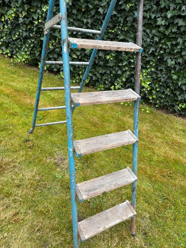 Tuintrap / Ladder - Gebruikt, Doe-het-zelf en Verbouw, Ladders en Trappen, Gebruikt, Trap, 2 tot 4 meter, Ophalen