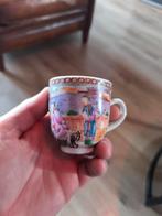 Chinees porseleinen qianlong mandarijn kopje, Antiek en Kunst, Ophalen of Verzenden