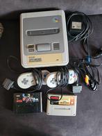 Super nintendo, 2 controllers,2 spellen, Spelcomputers en Games, Spelcomputers | Nintendo Super NES, Ophalen of Verzenden, Zo goed als nieuw