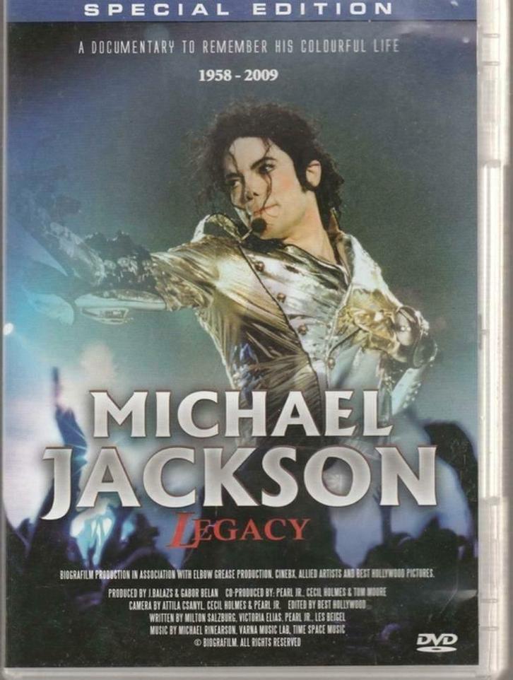 Michael Jackson Legacy - 1958-2009(Biopic)"", Cd's en Dvd's, Dvd's | Muziek en Concerten, Zo goed als nieuw, Alle leeftijden, Ophalen of Verzenden