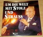 Robert Stolz - Um die welt mit Stolz und Strauss, Cd's en Dvd's, Vinyl | Klassiek, Ophalen of Verzenden, Gebruikt, Orkest of Ballet