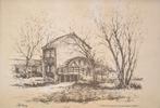 Tekening venbergse watermolen Valkenswaard, Ophalen of Verzenden