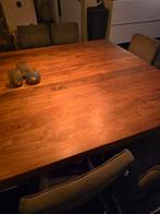 Bert Plantagie Noten Eettafel - 160x160 cm, Huis en Inrichting, Tafels | Eettafels, Ophalen, Gebruikt, 150 tot 200 cm, Vierkant