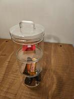 Glazen Voorraadpot / Stapelpot - 32cm hoog, Verzenden, Zo goed als nieuw