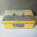 koektrommel met afbeelding van ondernemer het skutsjesilen, Ophalen of Verzenden, Koek(jes)