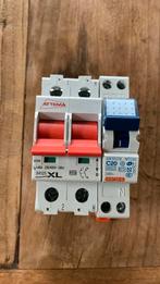 Attema Aardlekschakelaar & Gewiss Automaat, Doe-het-zelf en Verbouw, Elektra en Kabels, Ophalen of Verzenden, Gebruikt, Schakelaar