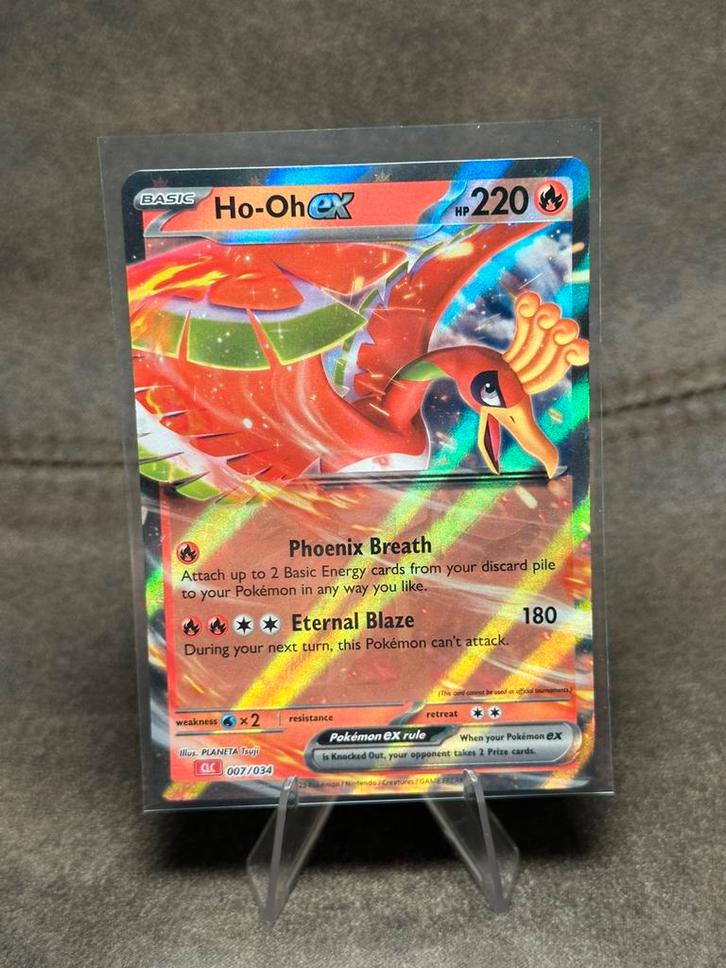 Ho-Oh Ex #7 007/034 (Pokemon TCG Classic: Charizard Deck), Hobby en Vrije tijd, Verzamelkaartspellen | Pokémon, Zo goed als nieuw