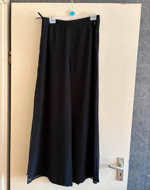 Vera Mont mooie aparte zwarte pantalon mt 38 ZGAN, Kleding | Dames, Broeken en Pantalons, Zo goed als nieuw, Maat 38/40 (M), Zwart