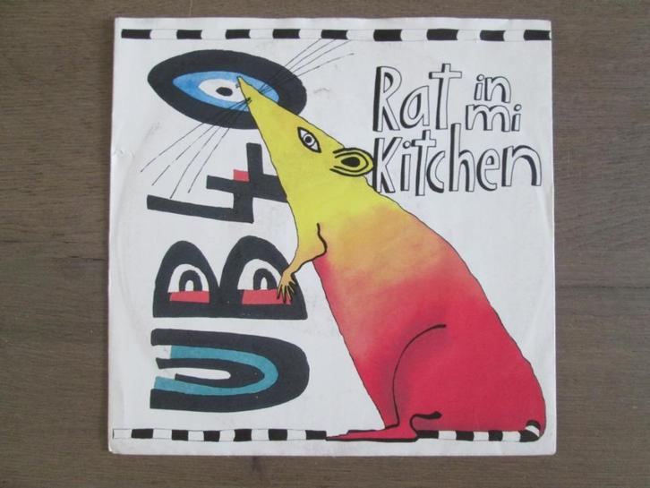 UB40 - Rat In Mi Kitchen / Rat In Mi Kitchen ( Versi, Cd's en Dvd's, Vinyl Singles, Gebruikt, Single, Overige genres, 7 inch, Ophalen of Verzenden