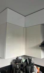 Hoekkast / Keukenkast tot plafond (bovenop normale kasten), Ophalen of Verzenden, Wit
