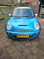 Mini Cooper S (2002) – rijdt goed – veel vervangen dit jaar, Auto's, Mini, Voorwielaandrijving, 4 cilinders, Leder en Stof, 163 pk
