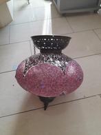 Prachtige Turkse lamp 40 cm breed, Ophalen, Zo goed als nieuw, Glas, Minder dan 50 cm