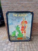 Vintage uithangbord pubsign xl mancave cafe horeca bier , he, Verzamelen, Merken en Reclamevoorwerpen, Ophalen, Zo goed als nieuw