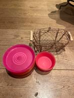 Plastic Borden, Bakjes & Mandjes, Huis en Inrichting, Keuken | Servies, Ophalen, Overige materialen, Gebruikt, Bord(en)