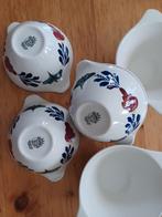 Boerenbond boch soepkommen kom  bakjes, Antiek en Kunst, Antiek | Servies compleet, Ophalen of Verzenden