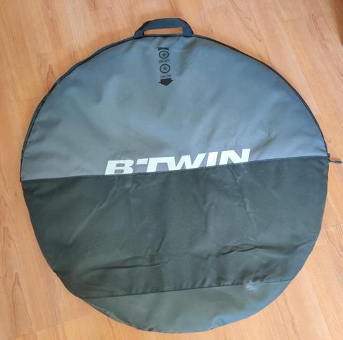 Nette beschermhoes voor fietswiel - Btwin, Fietsen en Brommers, Fietsonderdelen, Gebruikt, Overige typen, Ophalen of Verzenden