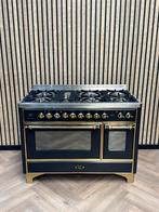 Prachtige Boretti Majestic 120cm Goud Messing + Visbrander, Witgoed en Apparatuur, Fornuizen, 60 cm of meer, Ophalen of Verzenden