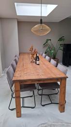Grote eettafel / franse wijntafel 350x100cm, Ophalen, Zo goed als nieuw