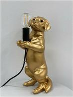 Lamp hondje goud nieuw, Minder dan 50 cm, Nieuw, Ophalen of Verzenden