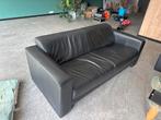 Zwarte 2,5 zits bank, Ophalen, Gebruikt, 150 tot 200 cm, Tweepersoons