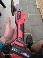 Einhell haakse slijper plus accu en oplader, Doe-het-zelf en Verbouw, Gereedschap | Slijpmachines, Ophalen of Verzenden, Zo goed als nieuw