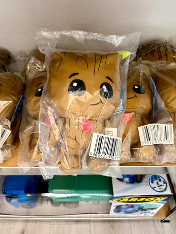 MARVEL Lil Bodz Grote knuffel met geluid Bruin 30cm XL NIEUW beschikbaar voor biedingen