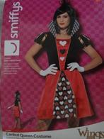 Leuke rood/wit/zwarte HARTENKONINGIN jurk, Ophalen, Carnaval, Nieuw, Kleding