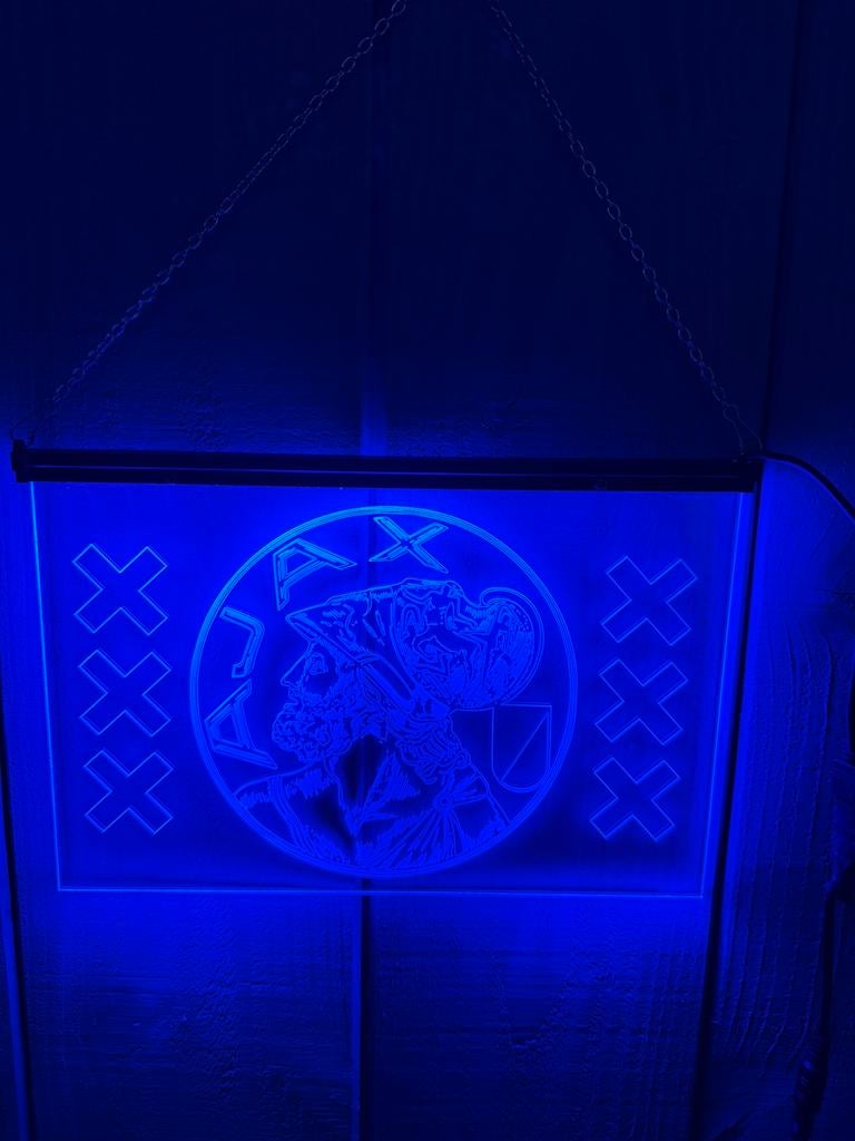 LED Bord AJAX, Ophalen of Verzenden, Nieuw, Lichtbak of (neon) lamp