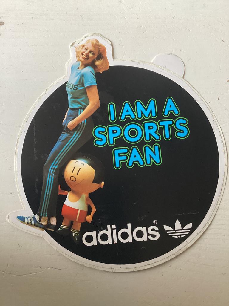 Sticker I am a sports fan (Adidas), Verzenden, Zo goed als nieuw, Merk
