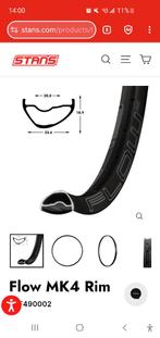 Notubes ZTR Flow MK4 27.5 velgen, Fietsen en Brommers, Fietsonderdelen, Ophalen of Verzenden, Nieuw, Mountainbike, Wiel