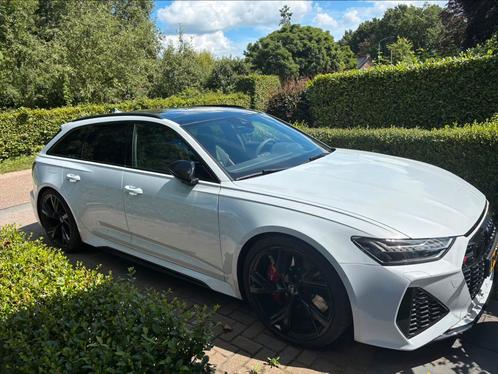 Audi A6 RS6 Tfsi Quattro 600pk Tiptronic 2021 Grijs, Auto's, Audi, Particulier, RS6, Hybride Elektrisch/Benzine, Euro 6, Stationwagon